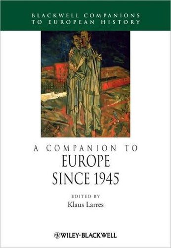 Couverture : A companion to Europe since 1945