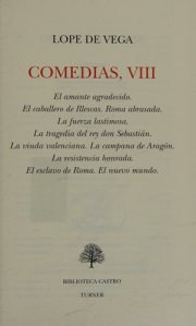 Couverture : Comedias VIII