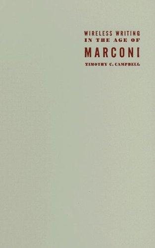 Couverture : Wireless writing in the age of Marconi