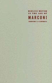 Couverture : Wireless writing in the age of Marconi