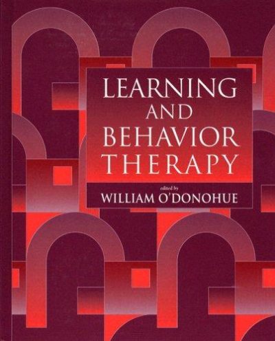 Couverture : Learning and behavior therapy