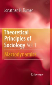 Couverture : Theoretical principles of sociology