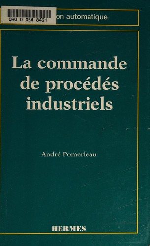 Couverture : La Commande de Procedes industriels
