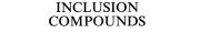 Couverture : Inclusion compounds