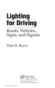 Couverture : Lighting for Driving