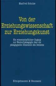 Couverture : Von der Erziehungswissenschaft zur Erziehungskunst