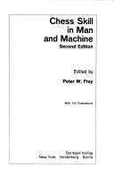 Couverture : Chess skill in man and machine