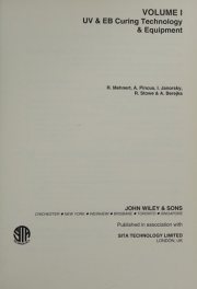 Couverture : Wiley/SITA chemistry & technology for coatings, inks, paints