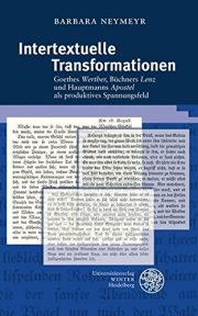 Couverture : Intertextuelle Transformationen