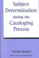 Couverture : Subject determination during the cataloging process