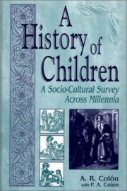 Couverture : A History of Children