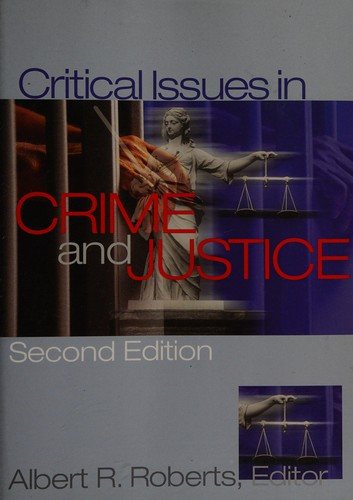 Couverture : Critical issues in crime and justice