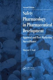 Couverture : Safety Pharmacology in Pharmaceutical Development
