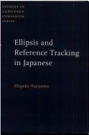 Couverture : Ellipsis and Reference Tracking in Japanese (Studies in Language Companion)