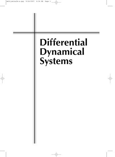 Couverture : Differential dynamical systems