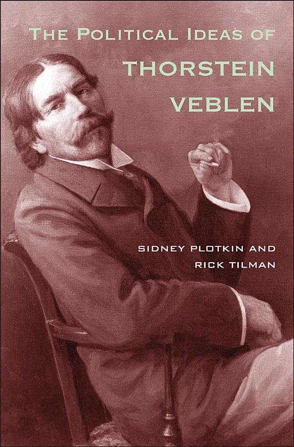Couverture : The political ideas of Thorstein Veblen