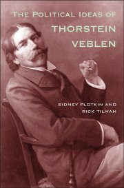 Couverture : The political ideas of Thorstein Veblen