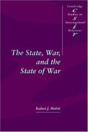 Couverture : The state, war, and the state of war