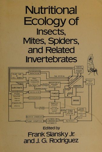 Couverture : Nutritional ecology of insects, mites, spiders, and related invertebrates