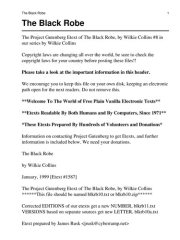 Couverture : The Black Robe