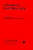 Couverture : Principles of rock deformation