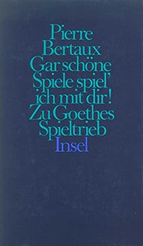 Couverture : Gar schöne Spiele spiel' ichmit dir!