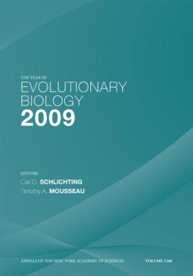 Couverture : The Year In Evolutionary Biology 2009