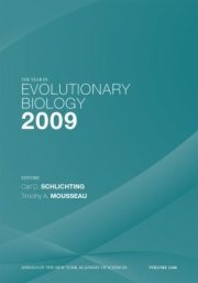Couverture : The Year In Evolutionary Biology 2009
