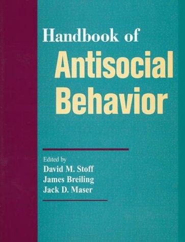 Couverture : Handbook of antisocial behavior