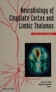 Couverture : Neurobiology of cingulate cortex and limbic thalamus