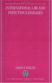 Couverture : International law and infectious diseases