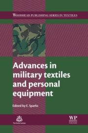 Couverture : Advances in Military Textiles and Personal Equipment