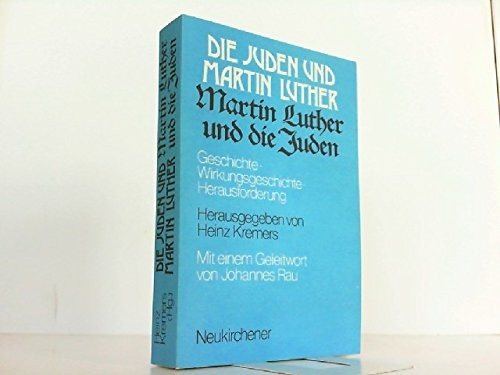 Couverture : Die Juden und Martin Luther, Martin Luther und die Juden