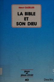Couverture : La Bible et son Dieu