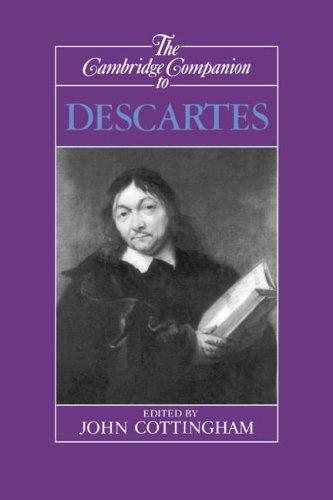 Couverture : The Cambridge companion to Descartes