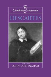 Couverture : The Cambridge companion to Descartes