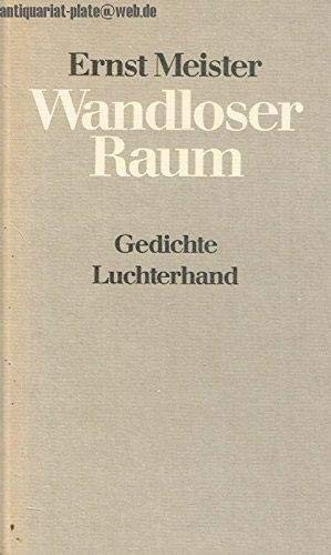 Couverture : Wandloser Raum