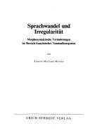 Couverture : Sprachwandel und Irregularität