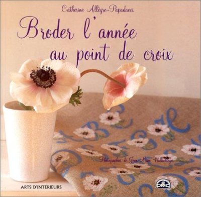 Couverture : Broder l'année au point de croix