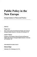 Couverture : Public Policy in the New Europe