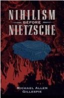 Couverture : Nihilism before Nietzsche