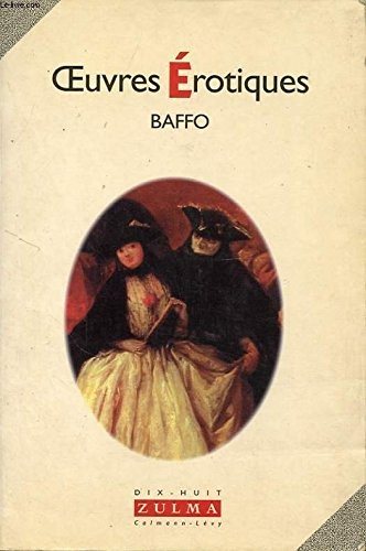 Couverture : Oeuvres érotiques