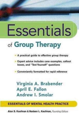 Couverture : Essentials of Group Therapy (Essentials of Mental Health Practice)