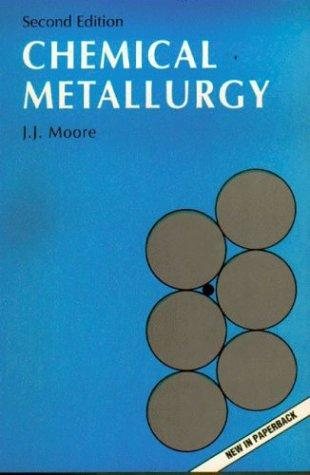 Couverture : Chemical Metallurgy (Characterization of Materials)
