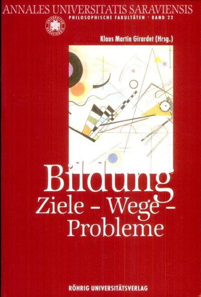 Couverture : Bildung