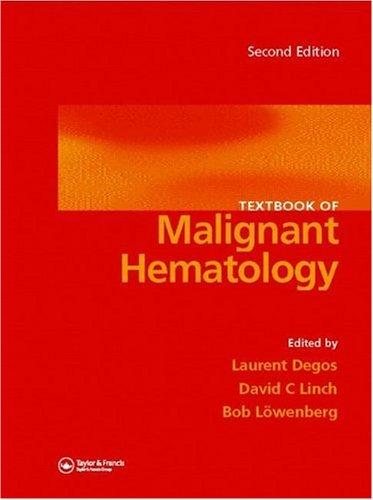 Couverture : Textbook of Malignant Hematology