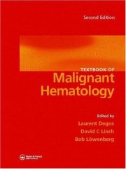 Couverture : Textbook of Malignant Hematology