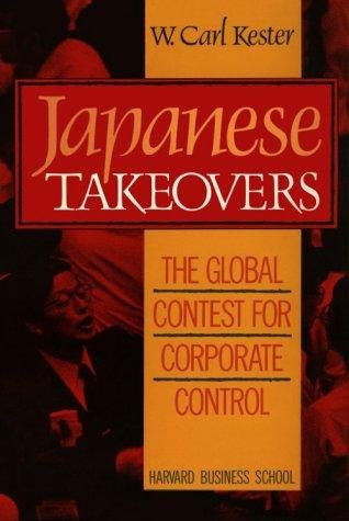 Couverture : Japanese takeovers