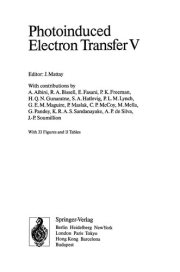 Couverture : Photoinduced Electron Transfer V