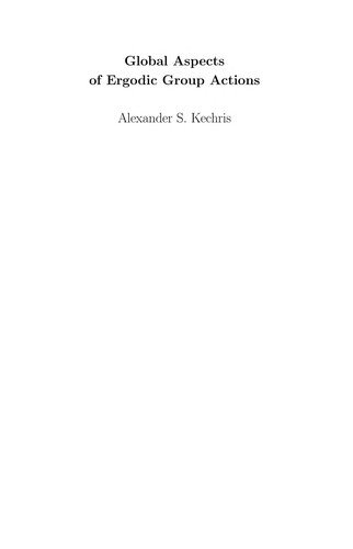 Couverture : Global aspects of ergodic group actions